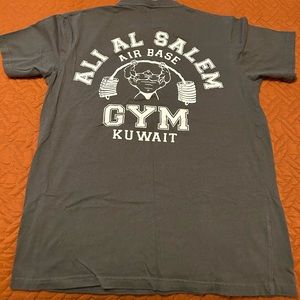 Ali Al Salem Air Base Gym T-Shirts Size Medium (Lot 4)